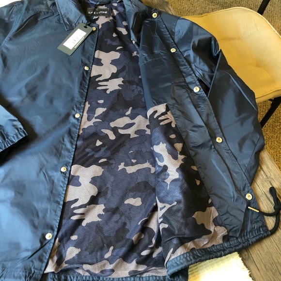 *NWT* Slate & Stone Luca Coaches Jacket - Picture 7 of 7